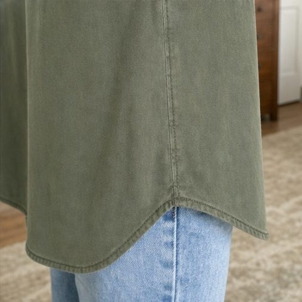 Rust Puff Sleeve Top - Picture 6 of 6